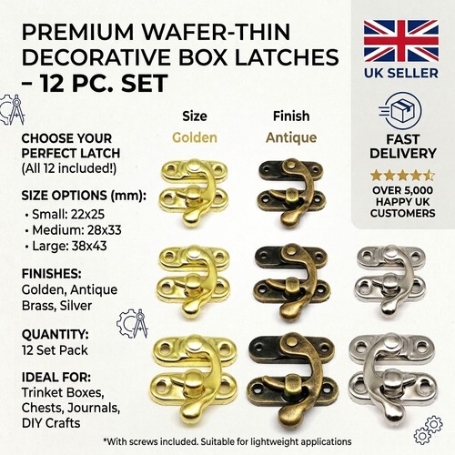 12pcs toggle latches box hasp - latches,