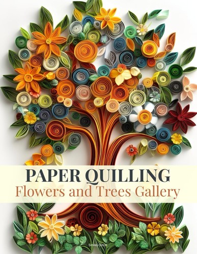 Paper quilling flowers - paper, and