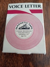 Vintage EMI Voice Letter Magnetic Tape V2/2  3in Spool