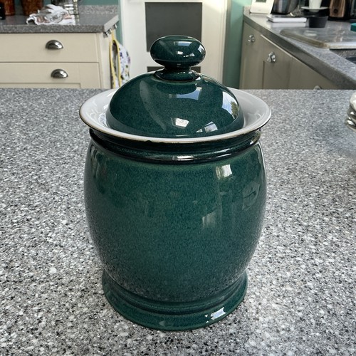 Denby greenwich green - green, lidded
