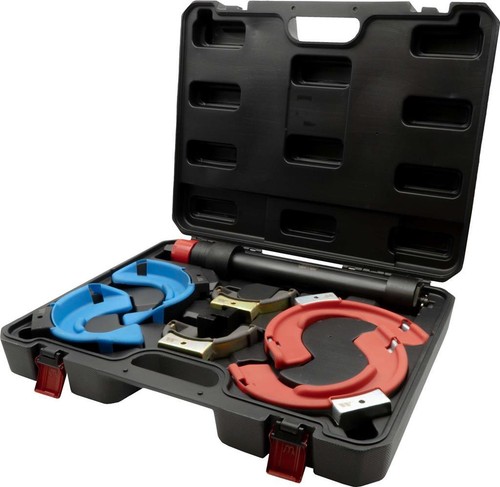 Coil spring compressor set - compressor,