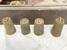 ANTIQUE 4 BUNDLE OF GEORGIAN CLOCK WEIGHTS