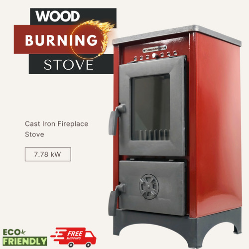 Cast iron wood burning - 6.9,