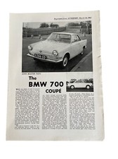 1962 BMW 700 Coupe Road Test    Autosport