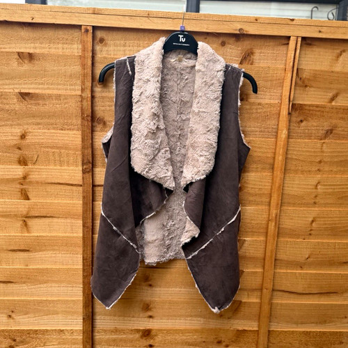 Double zero brown faux suede - brown,