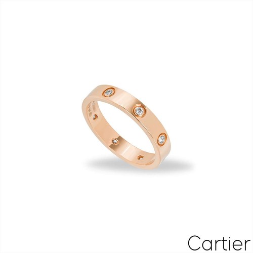 Cartier rose gold full diamond - cartier,