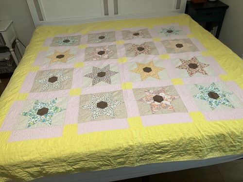 Antique appliqué quilt - antique,