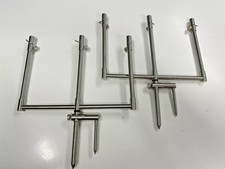 Singles storks buzz bar, bank sticks, stabilizers,  2 or 3 rod set up, Stainless