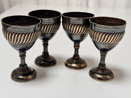 Vintage silver plate vodka - vintage,