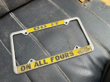 American Number Plate Surround Vintage Van Old timer Hot Rod Four Banger VW