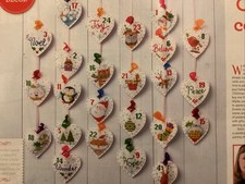 Advent Calendar Heart Motifs