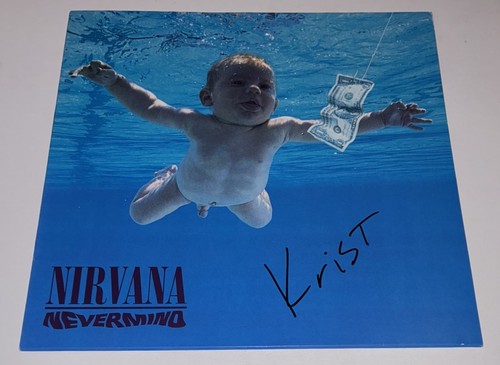 Signed krist novoselic - signed, nirvana