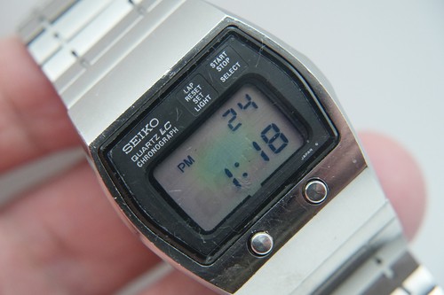 Vintage men quartz lcd - vintage, men's