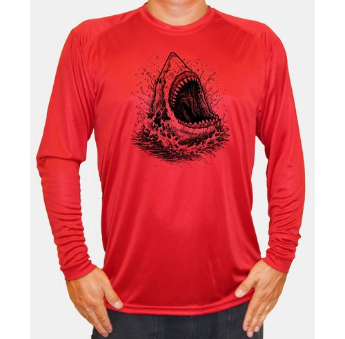 Great shark jaw fishing - great,