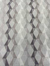 6.8 metres Prestigious Textiles Chelmsford Jacquard Curtain Fabric - Stone - Geo