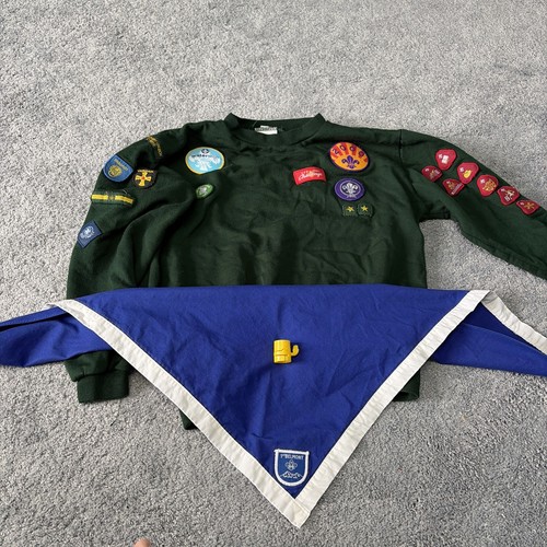 Cub scout green sweatshirt - scout,