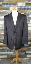 Cecil Gee 100% Wool Single Breasted Men's Blazer Jacket Size 42 R - Brown