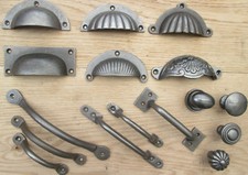 Cast iron rustic chest - cast, drawer