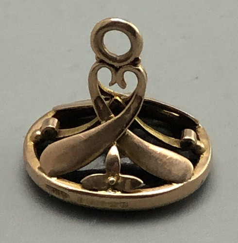 Antique 9ct yellow - antique, gold