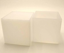 Perspex acrylic cube - cube, tray