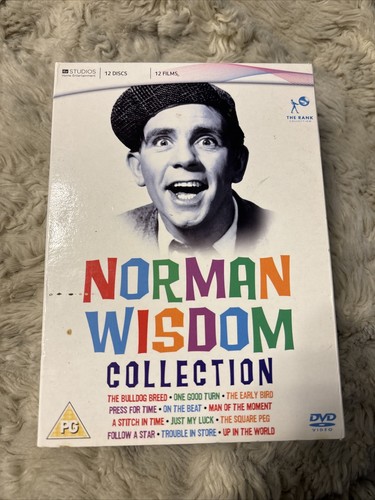 Itv norman wisdom film dvd - norman,
