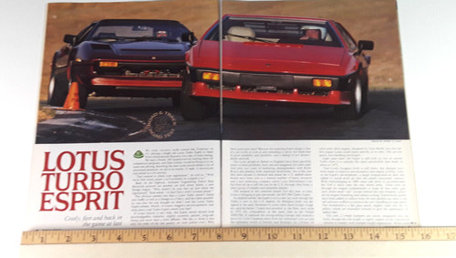 Lotus turbo esprit original - lotus,