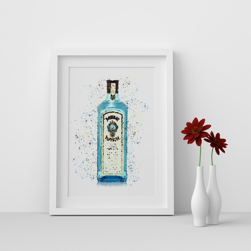 Bombay sapphire gin - bombay,
