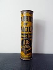 Vintage Carbide of Calcium Tin - Empty. c.1930's