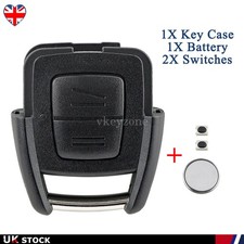2 Button Key Case Fob Shell +