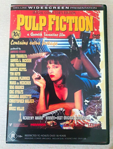 Pulp fiction dvd deluxe - dvd,