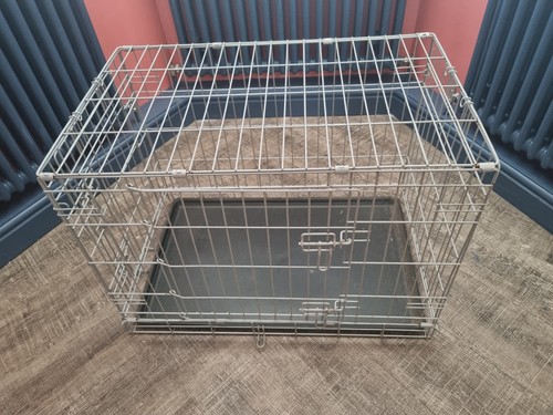 Small dog puppy crate - dog,