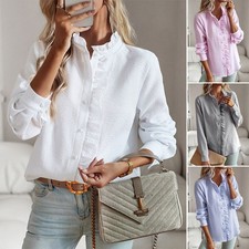 Women Cotton Blend Long Sleeve