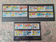 33 ORIGINAL 1960 BAZOOKA JOE D8 SERIES WAX BUBBLE GUM COMICS, ALL DIFFERENT