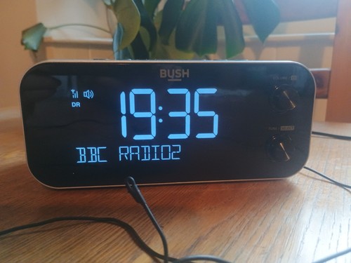 Bush dab clock radio wireless - bush,