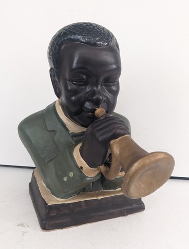 Vintage ceramic jazz musician - vintage,