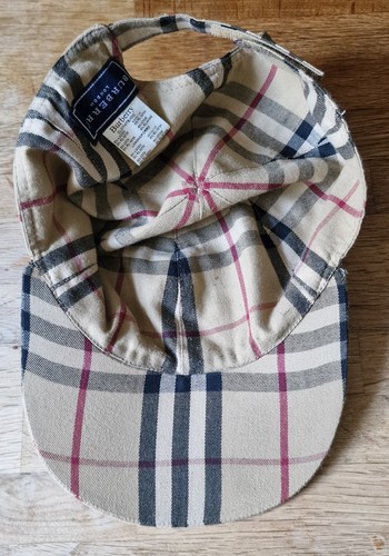 Vintage burberry cap hat - vintage, beige