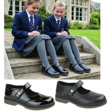 Girls Mary Jane Black School