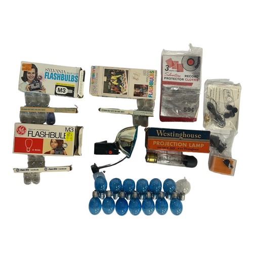 Vintage flashbulb lot m3 - lot, ge