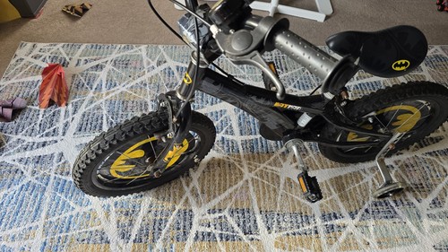 Batman kids bike black 16 - batman,