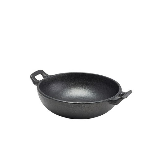 Genware wok cast iron - cast,