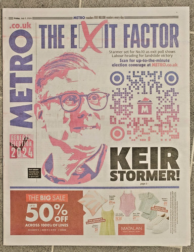 Metro newspaper july 2024 - metro,