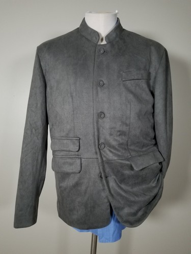 Nwot nehru band collar gray - collar,