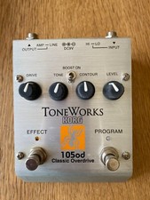 Korg ToneWorks Classic Overdrive 105od guitar pedal.  Boxed, good condition.