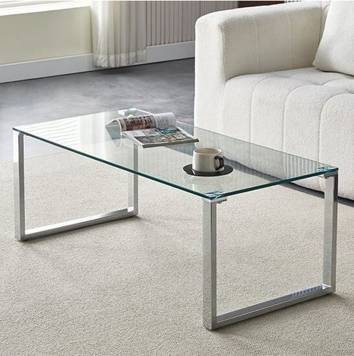Megan clear glass rectangular - clear,