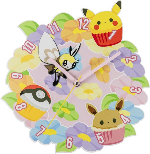 Pokémon cupcake and flowers - pokémon,