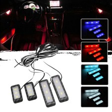 4Pcs Car LED Armrest Interior