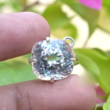 23 Ct Natural White Sapphire