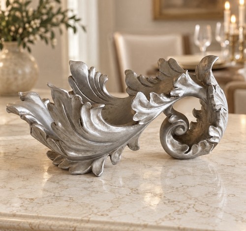 Large ornate silver - , baroque