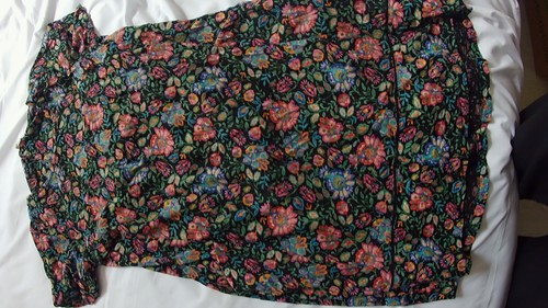 Fat face black - floral, print