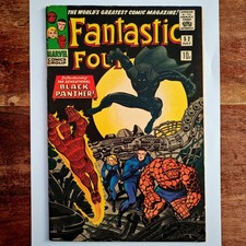 Fantastic Four 52 / 7.5 VF- / 1st appearance Black Panther / Marvel 1964 Key